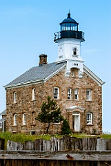 Stone Construction of Sheffield Island Lighthouse